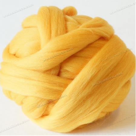Merinos keçe yünü (Altın sarı HY-327)