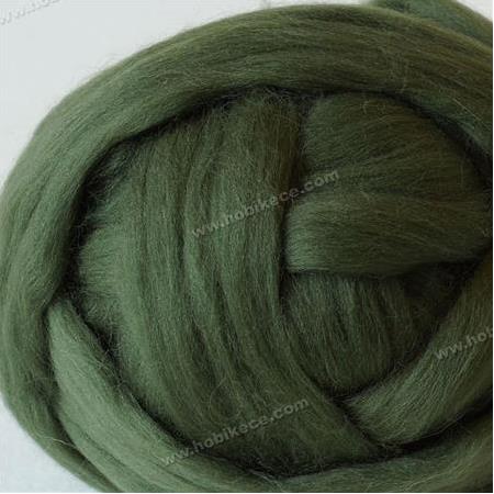 Merinos keçe yünü (Nefti yeşil HY-315)