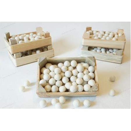 2 cm Yün keçe toplar ( T-320 )