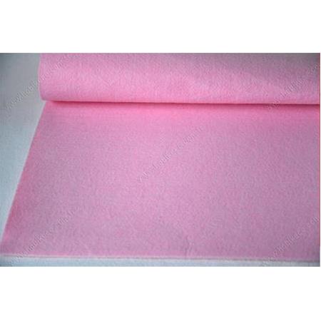 2 mm. sentetik ithal keçe  (Açık pembe C-21)