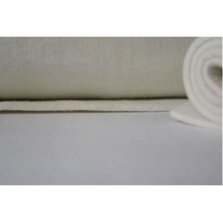 8 mm. sentetik  keçe 50x50 cm. ( Beyaz L-02 )