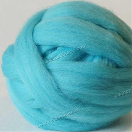 Merinos keçe yünü (turkuaz HY-360)